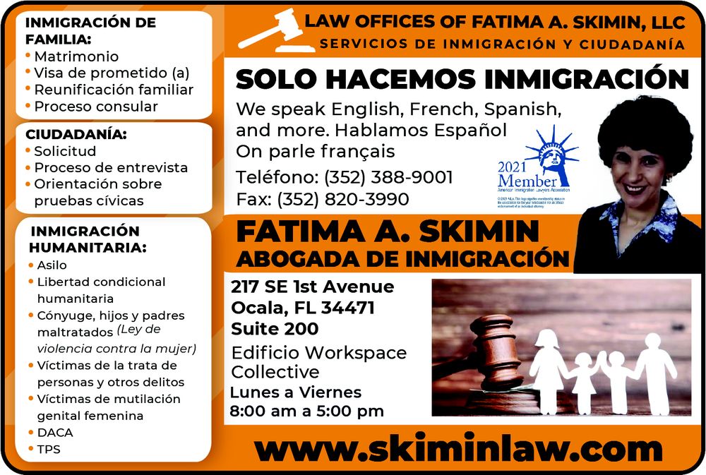 Law Offices of Fatima A. Skimin - immigration attorney in Ocala, FL