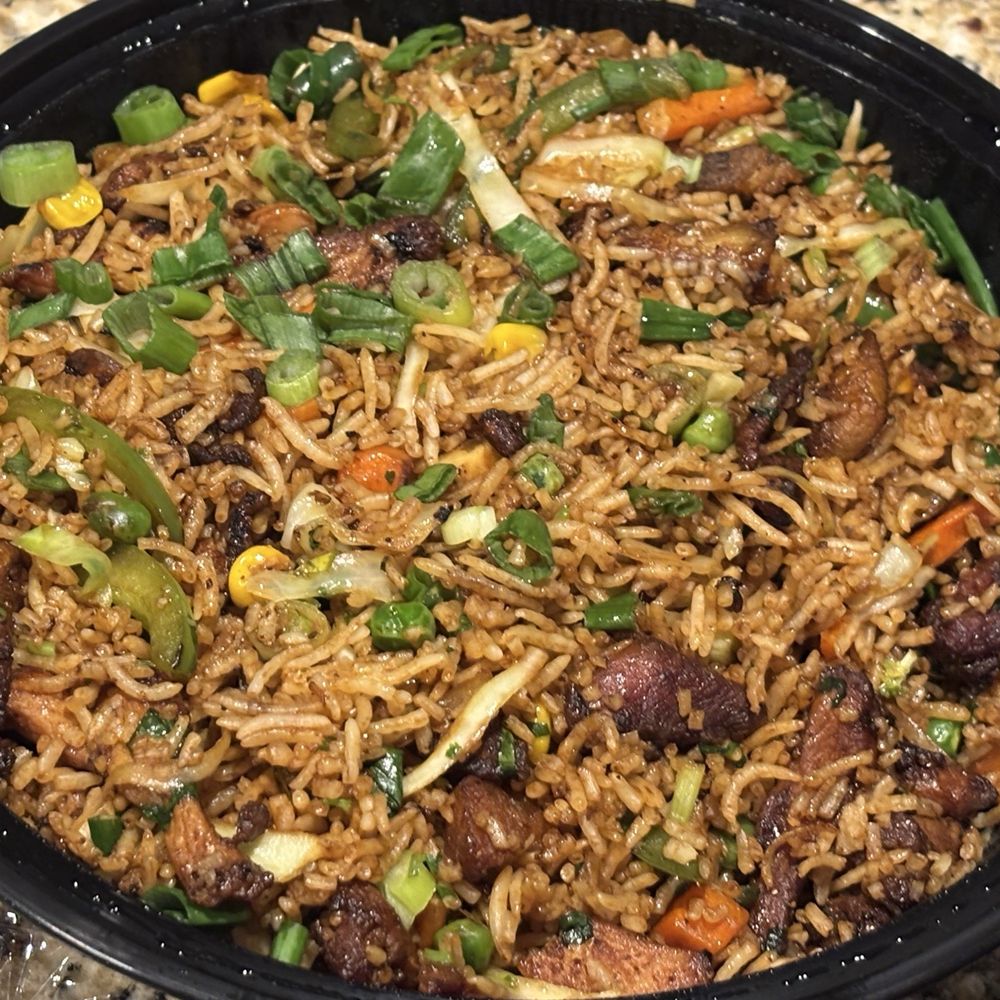 Nimto Restaurant & Bar - Best fried rice I've ever had, you can't tell but this is roughly enough for three people - Himalayan/Nepalese Near Me - Hurst, Texas Nimto Restaurant & Bar - Best fried rice I've ever had, you can't tell but this is roughly enough for three people - Himalayan/Nepalese Near Me - Hurst, Texas
