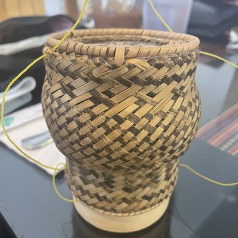 Thai Village - Sticky rice container - Thai Near Me - Aiea, Hawaii Thai Village - Sticky rice container - Thai Near Me - Aiea, Hawaii