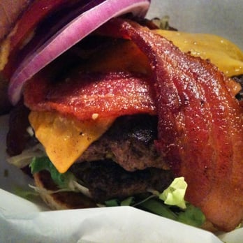 Maple and Motor - Double Bacon Cheese Burger - Burgers Near Me - Dallas, Texas Maple and Motor - Double Bacon Cheese Burger - Burgers Near Me - Dallas, Texas