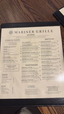 Menu photo 3 Mariner Grille Narragansett, RI