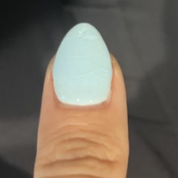 New Happy Nails - Cracking and dents that appeared in my dip nails across multiple nails within the first couple days