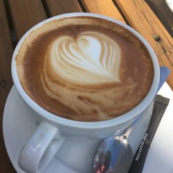 Hawthorn Dene Historic Country Cafe - beautiful warm flat white!