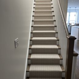 Herringbone carpet runner Herringbone carpet runner