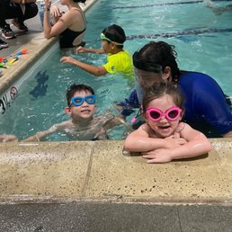 All smiles here! Coach James was great with my two kids in their semi private lesson.