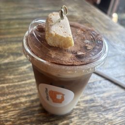 Tiramisu iced latte Tiramisu iced latte
