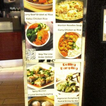 Rolling Dumpling - Menu Board - Dim Sum Near Me - San Francisco, California