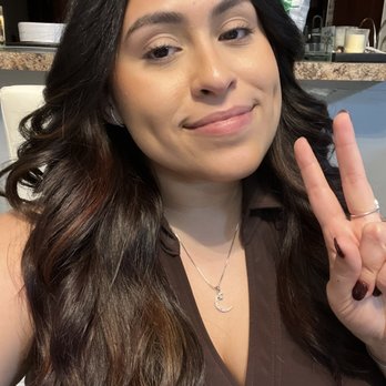 Live Blow Dry - My beautifully styled, "effortless" waves  courtesy of Christian from Live Blow Dry - Blow Dry/Out Services Near Me - Pinecrest, Florida