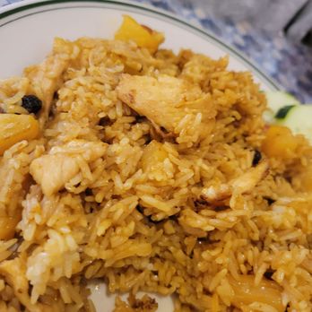 Thai Nakorn - Pineapple fried rice - Thai Near Me - San Bruno, California Thai Nakorn - Pineapple fried rice - Thai Near Me - San Bruno, California