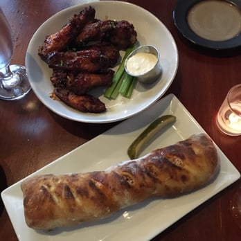 Roberts Block Restaurant & Bar - Root beer wings & lamb stuffed pretzel - Bars Near Me - Glenside, Pennsylvania Roberts Block Restaurant & Bar - Root beer wings & lamb stuffed pretzel - Bars Near Me - Glenside, Pennsylvania