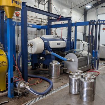 The Mill at 43 Ranch - Machine to spin to separate the olive oil - Olive Oil Near Me - San Ardo, California