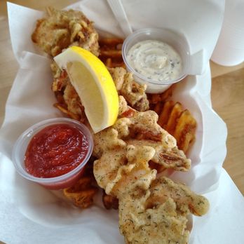 Boardwalk Fish & Chips - Shrimp and chips - Seafood Near Me - Homer, Alaska Boardwalk Fish & Chips - Shrimp and chips - Seafood Near Me - Homer, Alaska