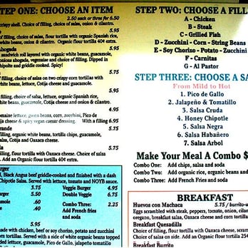 Hugo's Tacos - The menu at Hugo's www.thetacoreview.com - Mexican Near Me - Studio City, California Hugo's Tacos - The menu at Hugo's www.thetacoreview.com - Mexican Near Me - Studio City, California