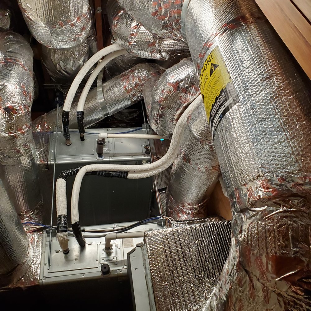 AT6 Architecture + Design Build - Spaghetti ducting for the substituted unit, which is designed to be installed in ceilings with straight ducting - Architects Near Me - San Francisco, California AT6 Architecture + Design Build - Spaghetti ducting for the substituted unit, which is designed to be installed in ceilings with straight ducting - Architects Near Me - San Francisco, California