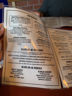 Menu photo 7 One-Eyed Jacks BBQ Restaurant Lockport, NY Menu photo 7 One-Eyed Jacks BBQ Restaurant Lockport, NY