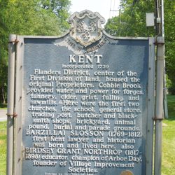 Kent Historical Marker