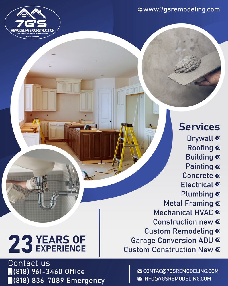 Slide of 7G’S Remodeling & Construction