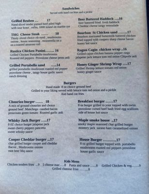 Menu photo 3 Town Hill Grille Limerick, ME