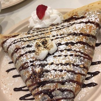 Crepe Crazy - S'mores w/ added strawberries! - Creperies Near Me - Austin, Texas Crepe Crazy - S'mores w/ added strawberries! - Creperies Near Me - Austin, Texas