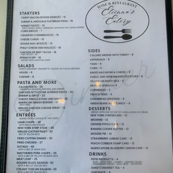 Etienna’s Eatery - Menu - Southern Near Me - Brookshire, Texas