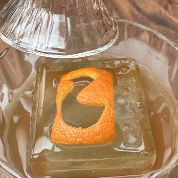 L'Avant Garde - Duck fat old fashioned. Awesome drink!!  So smooth - French Near Me - Washington, DC, District of Columbia