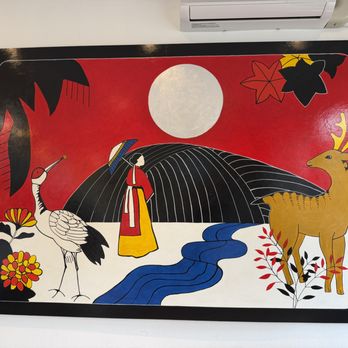 SAN korean Cafe - Mural - Cafes Near Me - San Rafael, California
