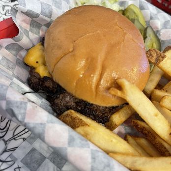 Happy's Hamburgers - Piping hot thing of beauty - Burgers Near Me - Scottsdale, Arizona