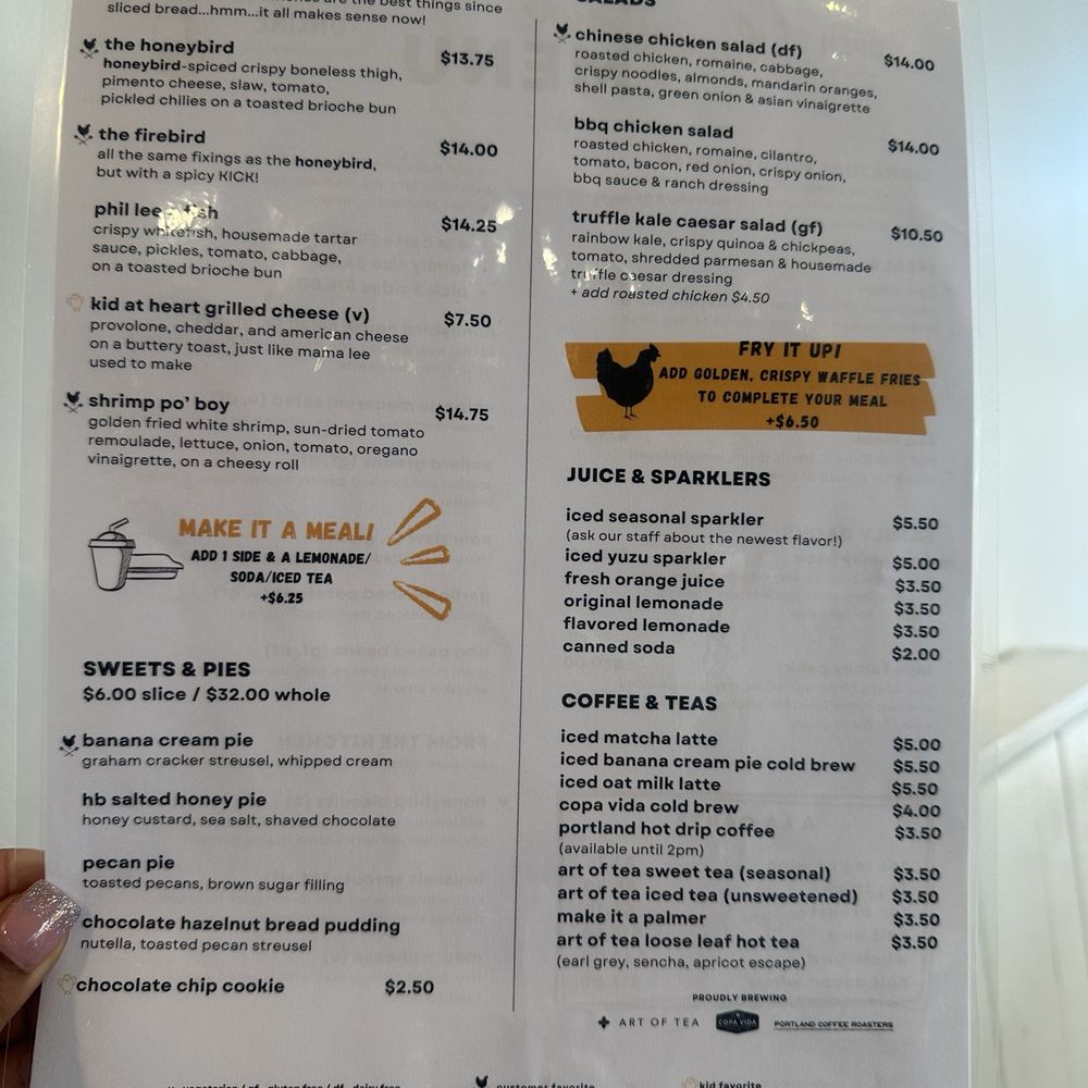 Menu Menu