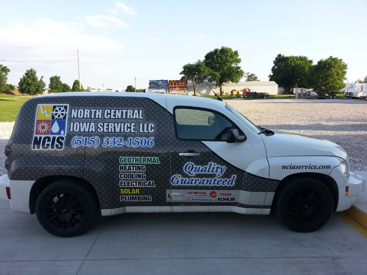 Slide of North Central Iowa Service