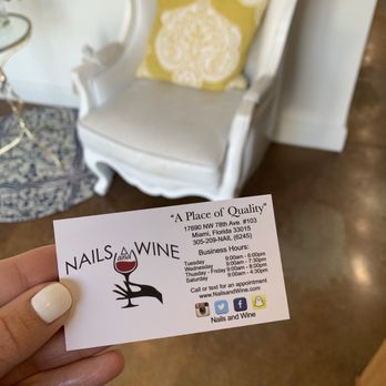 Nails and Wine - Nail Salons Near Me - Miami, Florida Nails and Wine - Nail Salons Near Me - Miami, Florida