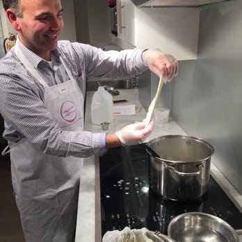 Cuisine et Château - Cheese Making Level 1 hands-on class making mozzarella - Cooking Schools Near Me - Calgary, Alberta