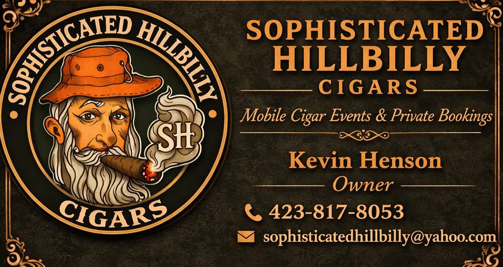 Social spots from Sophisticated Hillbilly Cigars