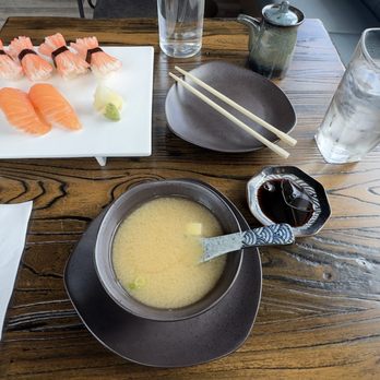 Sushi Nomu - Miso Soup, Kani Nigiri, and Sake Nigiri - Sushi Bars Near Me - Frederick, Maryland Sushi Nomu - Miso Soup, Kani Nigiri, and Sake Nigiri - Sushi Bars Near Me - Frederick, Maryland