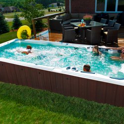 Sundance Spas of Hawaii - Our newest member to the Sundance Spas of Hawaii Family, Hydropool Swim Spas! (19fx AquaTrainer)