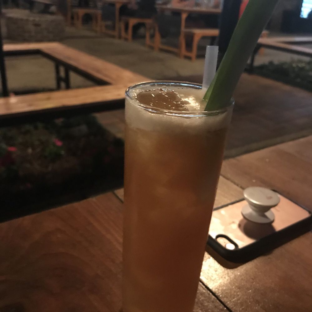 Heights Bier Garten - Pimm cup - Cocktail Bars Near Me - Houston, Texas