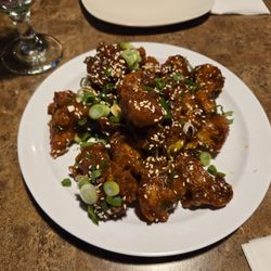 Taste of Mumbai - Gobi Manchirian (cauliflower in a batter and deep fried)