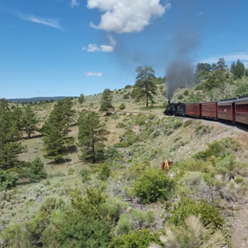 Cumbres & Toltec Scenic Railroad - The front of the train - Historical Tours Near Me - Antonito, Colorado