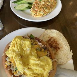 Chipy's Bread Bowl and Mexican Omelette. Delicious. Chipy's Bread Bowl and Mexican Omelette. Delicious.