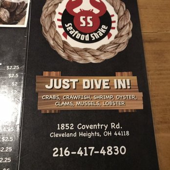 Seafood Shake - Menu - Seafood Near Me - Cleveland, Ohio