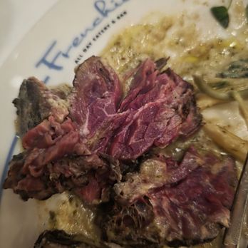 Frenchie - My "medium" steak frites. Shudder. - French Near Me - Dallas, Texas