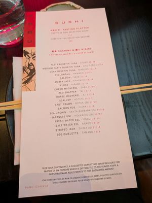 Menu photo 6 PABU Izakaya San Francisco, CA Menu photo 6 PABU Izakaya San Francisco, CA