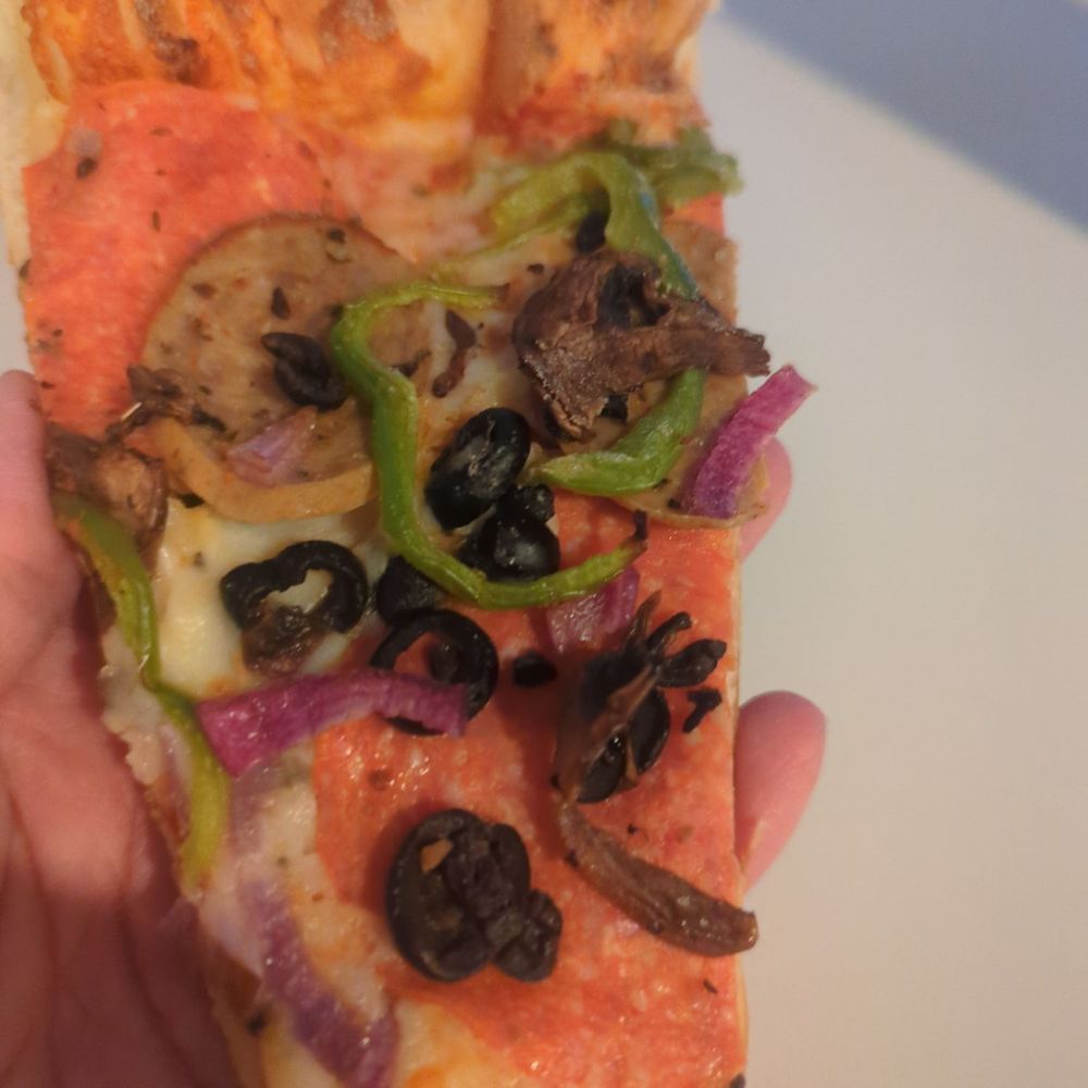 Cold, day after pizza. Just as good as on day one. Cold, day after pizza. Just as good as on day one.