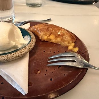 Bayonet - Peach fried pie - Desserts Near Me - Birmingham, Alabama Bayonet - Peach fried pie - Desserts Near Me - Birmingham, Alabama