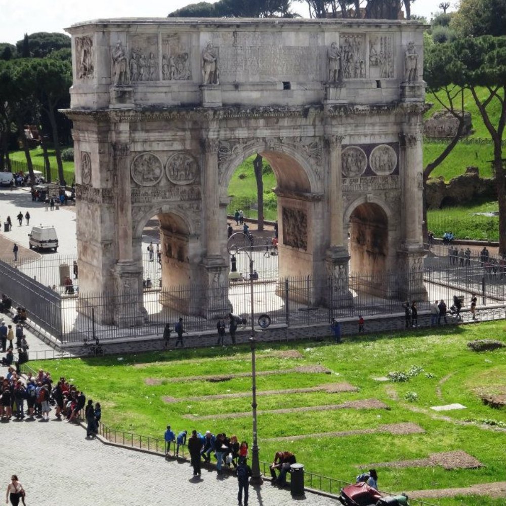 Colosseo - Arch of Constantine, seen from the Colosseum (Rome) - Local Flavor Near Me - Rome, RM