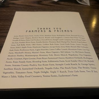 Nopa - Back of the menu - New American Near Me - San Francisco, California Nopa - Back of the menu - New American Near Me - San Francisco, California