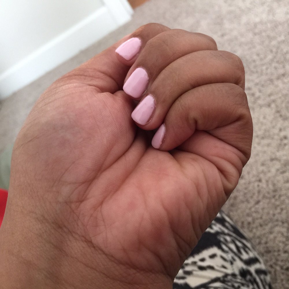 Andy did a good job at shaping my natural nails. No acrylic, just gel polish! Andy did a good job at shaping my natural nails. No acrylic, just gel polish!