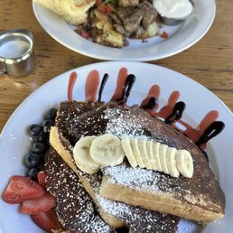 Orphan French Toast, Steak N Eggs Orphan French Toast, Steak N Eggs