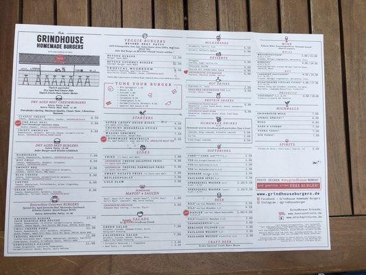 Menu photo 1 Grindhouse - Homemade Burgers Berlin, BE