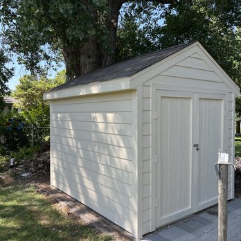 J & D Handyman Services - New construction 8x10 shed to replace old and rotted shed. - Handyman Near Me J & D Handyman Services - New construction 8x10 shed to replace old and rotted shed. - Handyman Near Me
