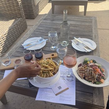 Twin Rocks Estate Winery - The beet salad is delicious and so are the garlic fries. I had a glass of rose and my daughter had the mixed flight. - Wine Tasting Room Near Me - Granite Bay, California Twin Rocks Estate Winery - The beet salad is delicious and so are the garlic fries. I had a glass of rose and my daughter had the mixed flight. - Wine Tasting Room Near Me - Granite Bay, California